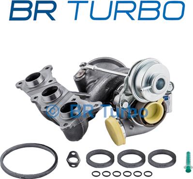 BR Turbo BRTX8354 - Kompresors, Turbopūte autospares.lv