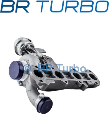 BR Turbo BRTX3992 - Турбина, компрессор www.autospares.lv