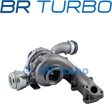 BR Turbo BRTX3992 - Турбина, компрессор www.autospares.lv