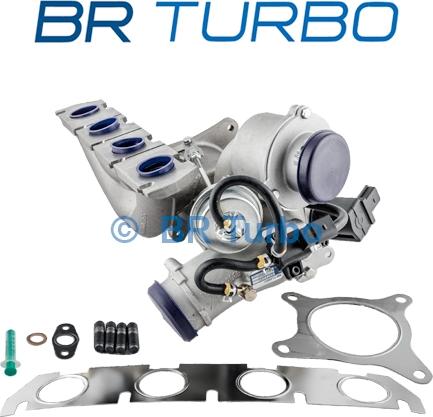 BR Turbo BRTX3560 - Kompresors, Turbopūte autospares.lv