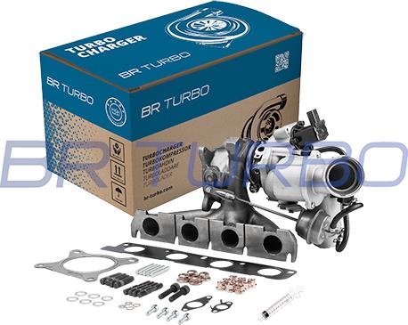 BR Turbo BRTX3563M - Kompresors, Turbopūte autospares.lv