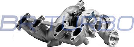 BR Turbo BRTX2818M - Турбина, компрессор www.autospares.lv