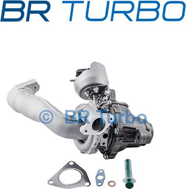 BR Turbo BRTX7555 - Kompresors, Turbopūte autospares.lv