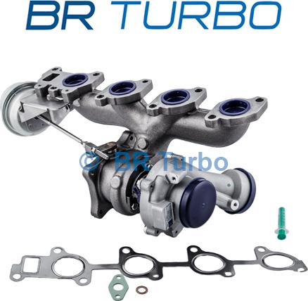 BR Turbo BRTX7508 - Kompresors, Turbopūte autospares.lv