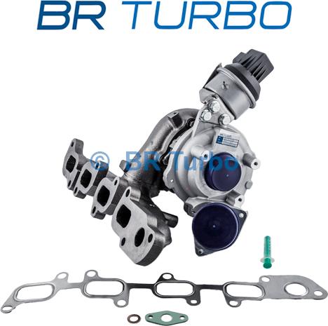 BR Turbo BRTX7529 - Kompresors, Turbopūte autospares.lv