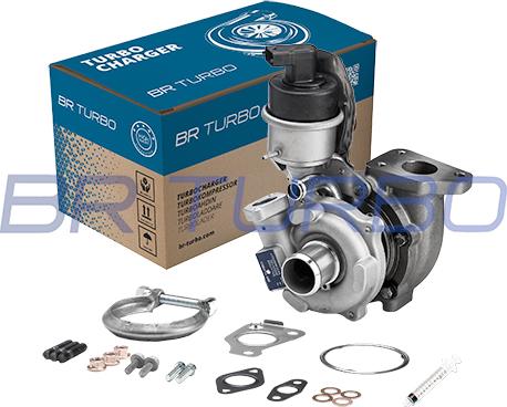 BR Turbo BRTX7526M - Kompresors, Turbopūte autospares.lv