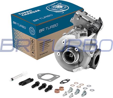 BR Turbo BRTX7523M - Kompresors, Turbopūte www.autospares.lv