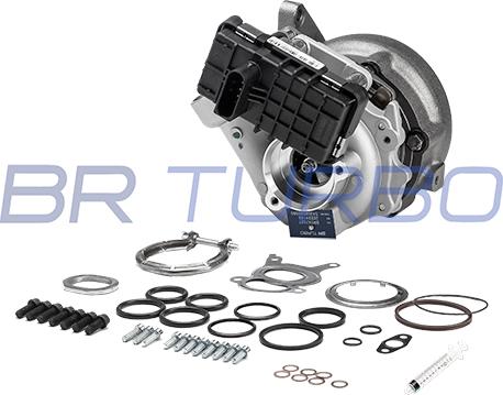 BR Turbo BRTX7527M - Kompresors, Turbopūte autospares.lv