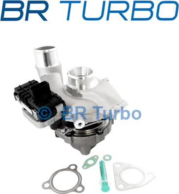 BR Turbo BRTX7005 - Турбина, компрессор www.autospares.lv