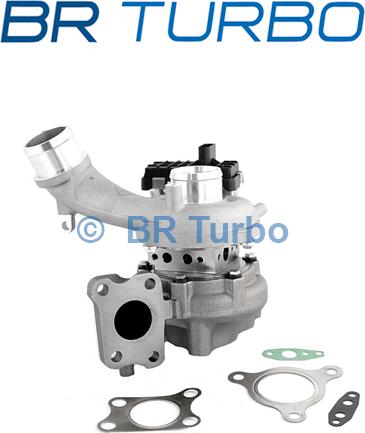 BR Turbo BRTX7019 - Турбина, компрессор www.autospares.lv