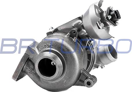 BR Turbo BRTX7037M - Турбина, компрессор www.autospares.lv