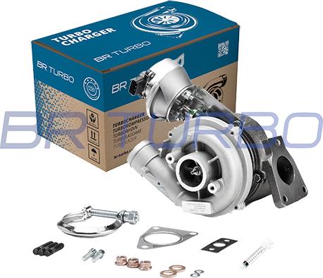 BR Turbo BRTX7037M - Kompresors, Turbopūte www.autospares.lv