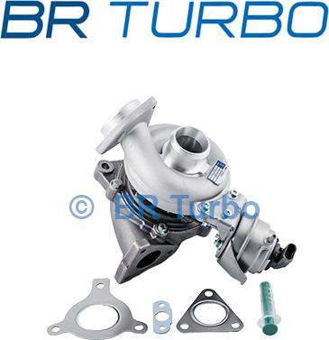 BR Turbo BRTX7364 - Турбина, компрессор www.autospares.lv