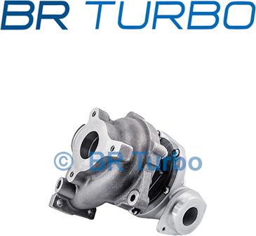 BR Turbo BRTX7364 - Турбина, компрессор www.autospares.lv