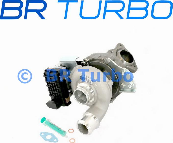 BR Turbo BRTX7366 - Kompresors, Turbopūte autospares.lv