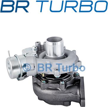 BR Turbo BRTX7362 - Турбина, компрессор www.autospares.lv