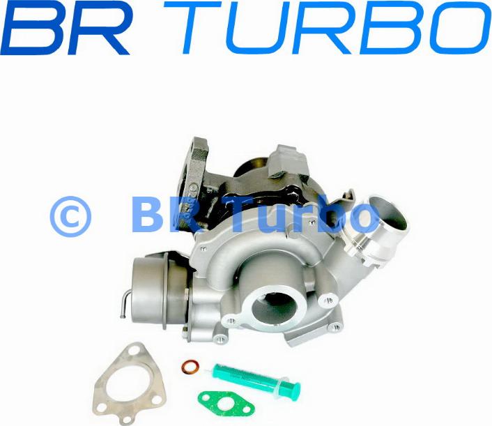 BR Turbo BRTX7304 - Турбина, компрессор www.autospares.lv