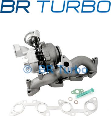 BR Turbo BRTX7303 - Kompresors, Turbopūte autospares.lv