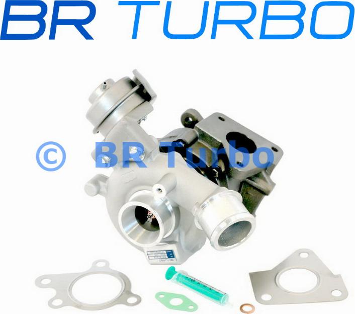 BR Turbo BRTX7319 - Турбина, компрессор www.autospares.lv