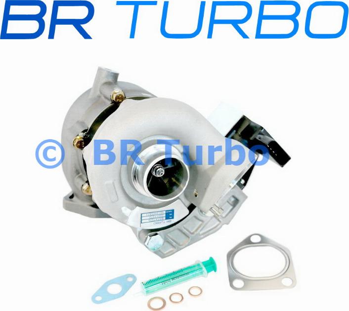 BR Turbo BRTX7370 - Турбина, компрессор www.autospares.lv