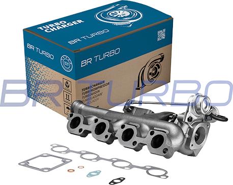 BR Turbo BRTX7715 - Турбина, компрессор www.autospares.lv