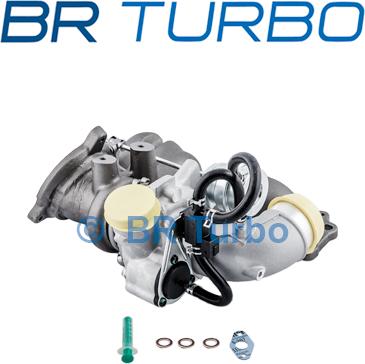 BR Turbo BRTX7730 - Турбина, компрессор www.autospares.lv