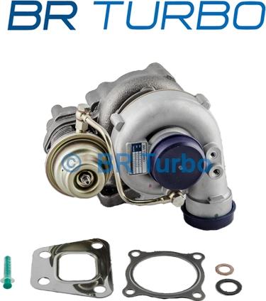 BR Turbo BRTX7737 - Турбина, компрессор www.autospares.lv