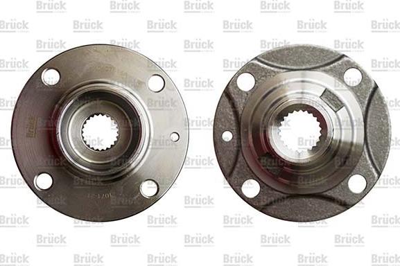 BRÜCK GERMANY 5X0407615A - Wheel Hub www.autospares.lv