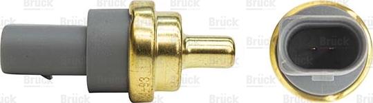 BRÜCK GERMANY 06A919501 - Датчик, температура охлаждающей жидкости www.autospares.lv