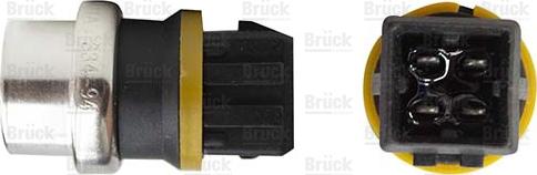 BRÜCK GERMANY 357919501A - Sensor, coolant temperature www.autospares.lv