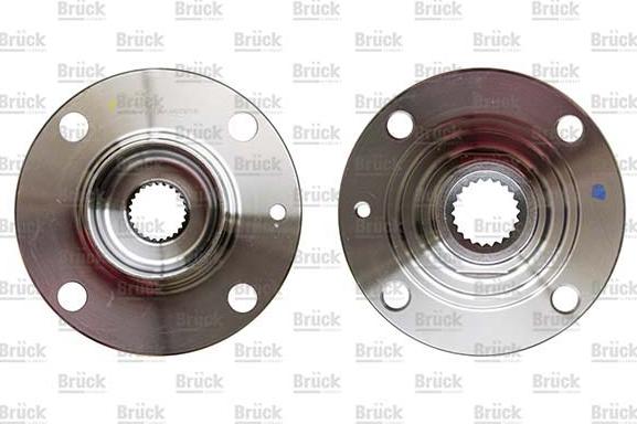 BRÜCK GERMANY ZBA407615 - Wheel Hub www.autospares.lv