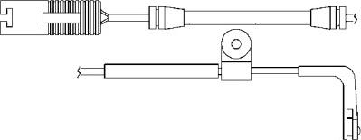 BSF 09013 - Indikators, Bremžu uzliku nodilums autospares.lv