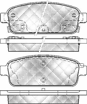 BSF 10959 - Bremžu uzliku kompl., Disku bremzes www.autospares.lv