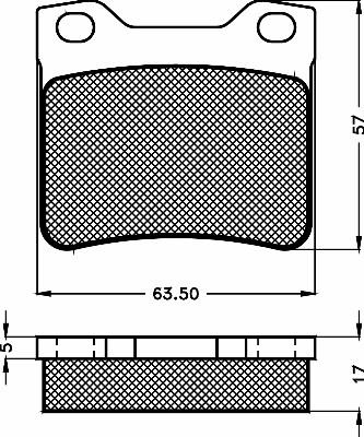 BSF 10494 - Bremžu uzliku kompl., Disku bremzes www.autospares.lv