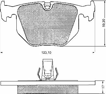 BSF 10647 - Bremžu uzliku kompl., Disku bremzes www.autospares.lv