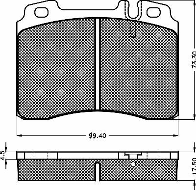 CAR SBB2422 - Bremžu uzliku kompl., Disku bremzes www.autospares.lv