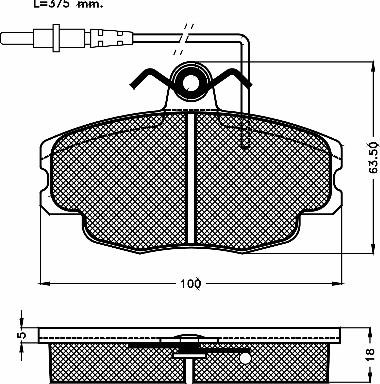 BSF 10249 - Тормозные колодки, дисковые, комплект www.autospares.lv