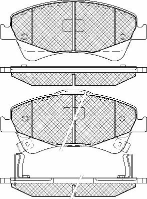 HELLA PAGID 355014881 - Bremžu uzliku kompl., Disku bremzes www.autospares.lv