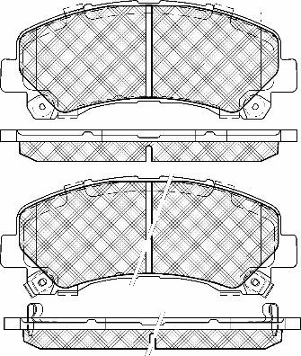 TRW GDB7853 - Bremžu uzliku kompl., Disku bremzes www.autospares.lv