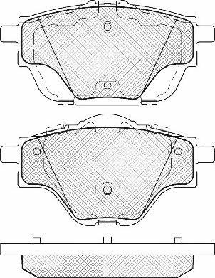 Valeo 302428 - Bremžu uzliku kompl., Disku bremzes www.autospares.lv