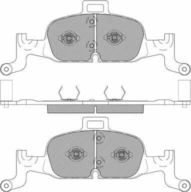 Wagner QC1898 - Bremžu uzliku kompl., Disku bremzes www.autospares.lv