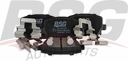 BSG BSG 90-202-014 - Тормозные колодки, дисковые, комплект www.autospares.lv