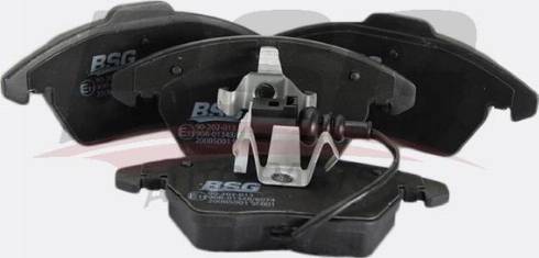 BSG BSG 90-202-013 - Bremžu uzliku kompl., Disku bremzes www.autospares.lv