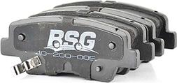 BSG BSG 40-200-005 - Тормозные колодки, дисковые, комплект www.autospares.lv