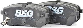 BSG BSG 40-200-006 - Тормозные колодки, дисковые, комплект www.autospares.lv