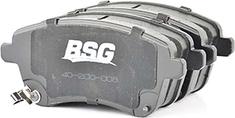 BSG BSG 40-200-008 - Тормозные колодки, дисковые, комплект www.autospares.lv