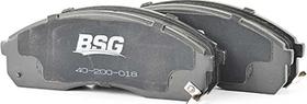 BSG BSG 40-200-018 - Тормозные колодки, дисковые, комплект www.autospares.lv