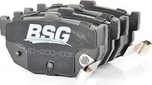 BSG BSG 40-200-036 - Тормозные колодки, дисковые, комплект www.autospares.lv