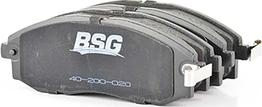 BSG BSG 40-200-020 - Тормозные колодки, дисковые, комплект www.autospares.lv