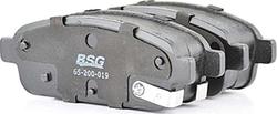 BSG BSG 65-200-019 - Brake Pad Set, disc brake www.autospares.lv